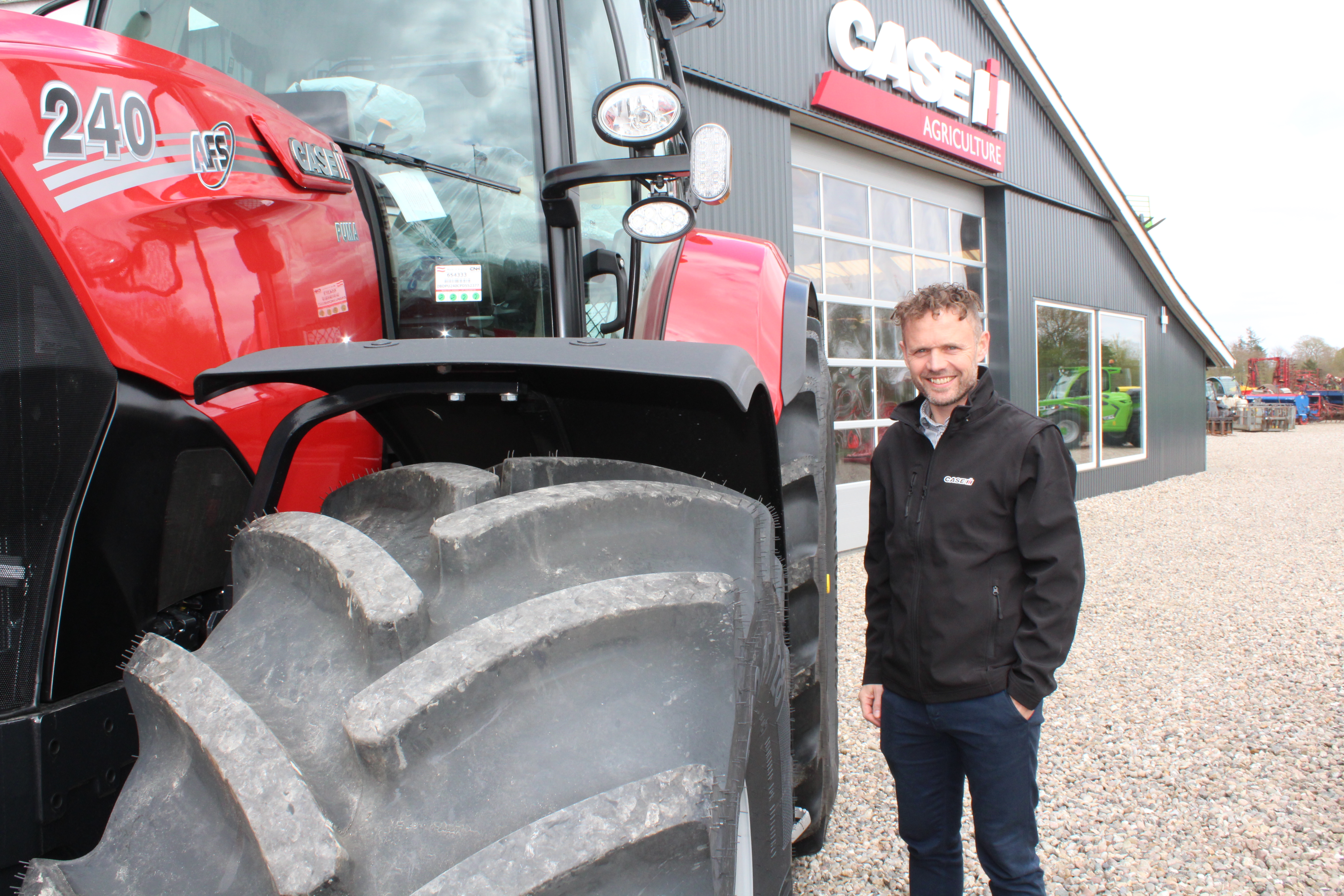 Foto: Tommy Jessing, Salgsansvarlig for CASE IH hos Brdr. Holst Sørensen A/S