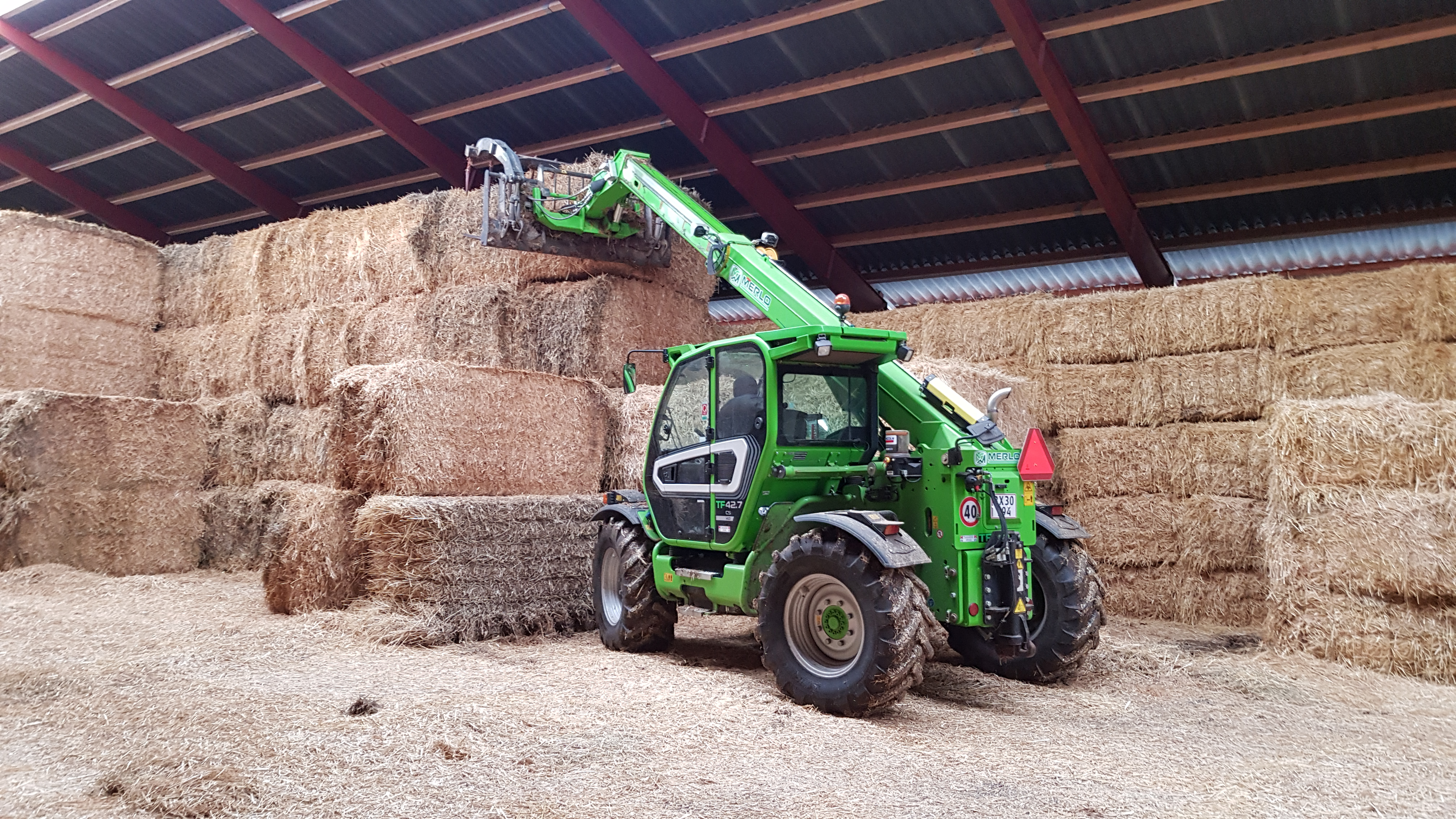 Merlo teleskoplæsser - Turbofarmer